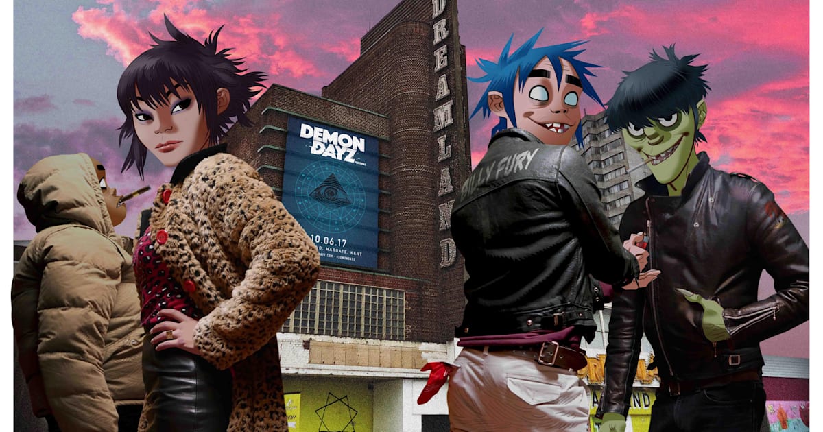 Gorillaz Demon Days festival Margate 2017 | Red Bull TV