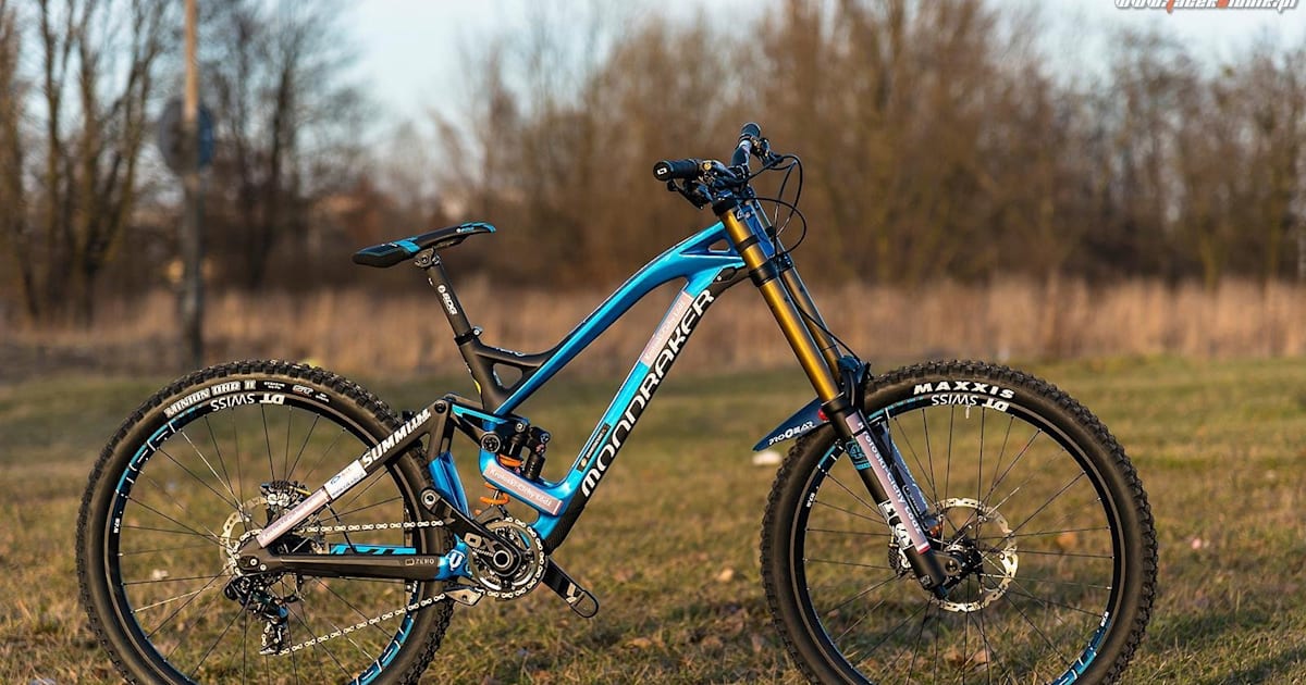 Artur Miśkiewicz i Mondraker Summum Team Pro Carbon