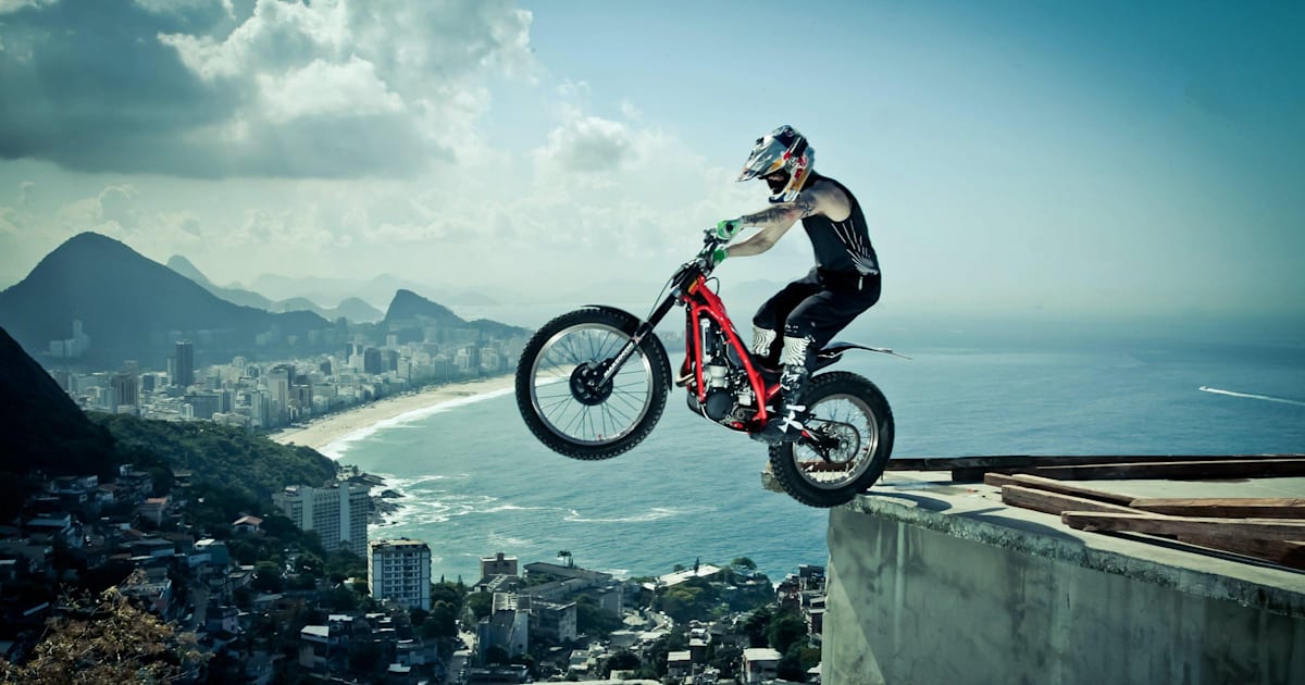 Road legal trials bike top