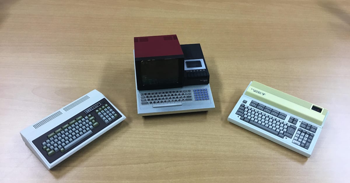 HAL PasocomMini MZ-80C ハル研究所 机の上に飾って思わずニヤニヤ！ PasocomMini発案者、ハル研究所