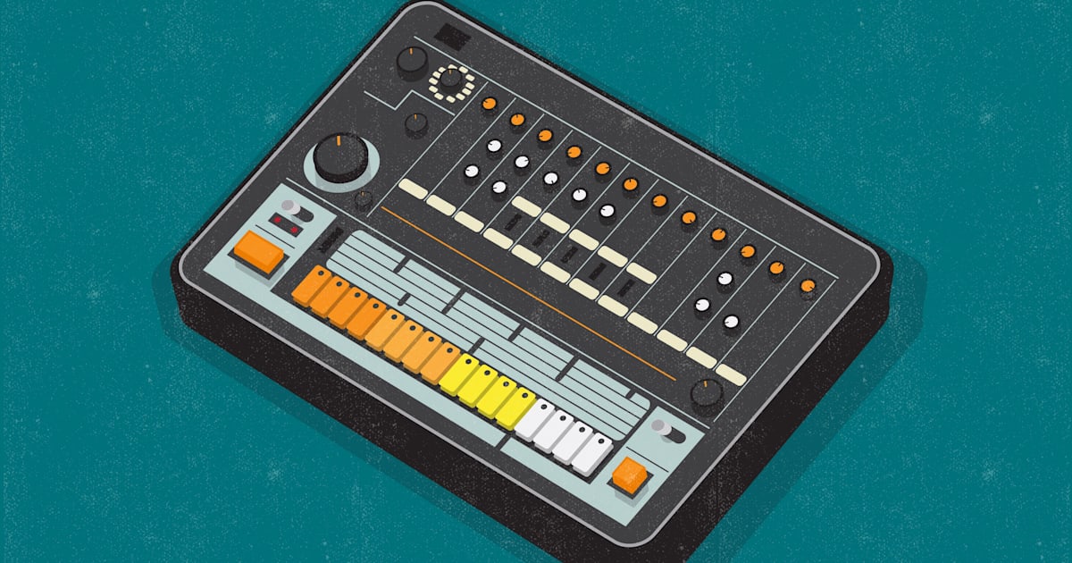 Tracks that use a Roland 808 drum machine playlist
