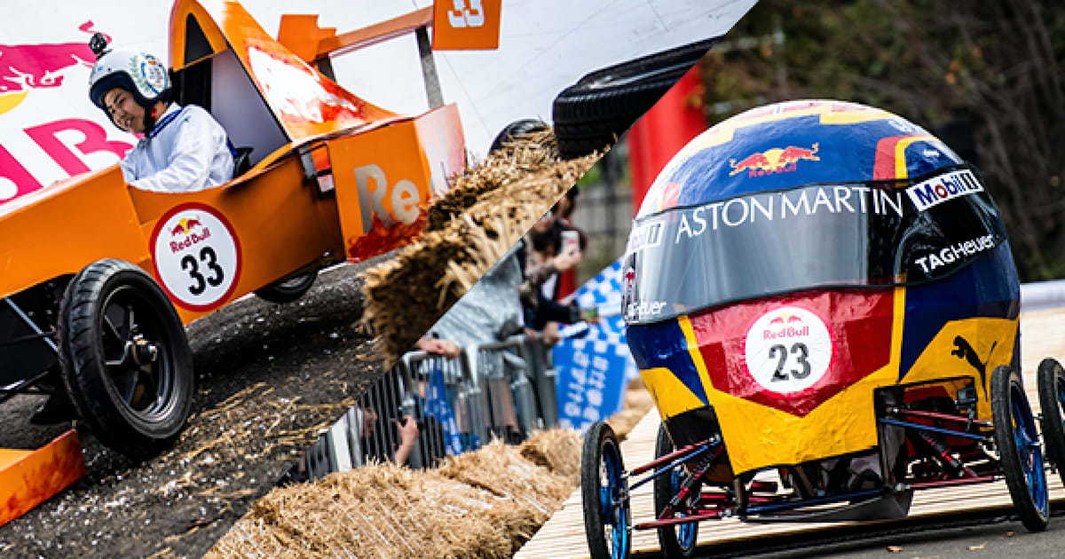 おバカなレースに⼤まじめ!?「Red Bull Box Cart Race Tokyo