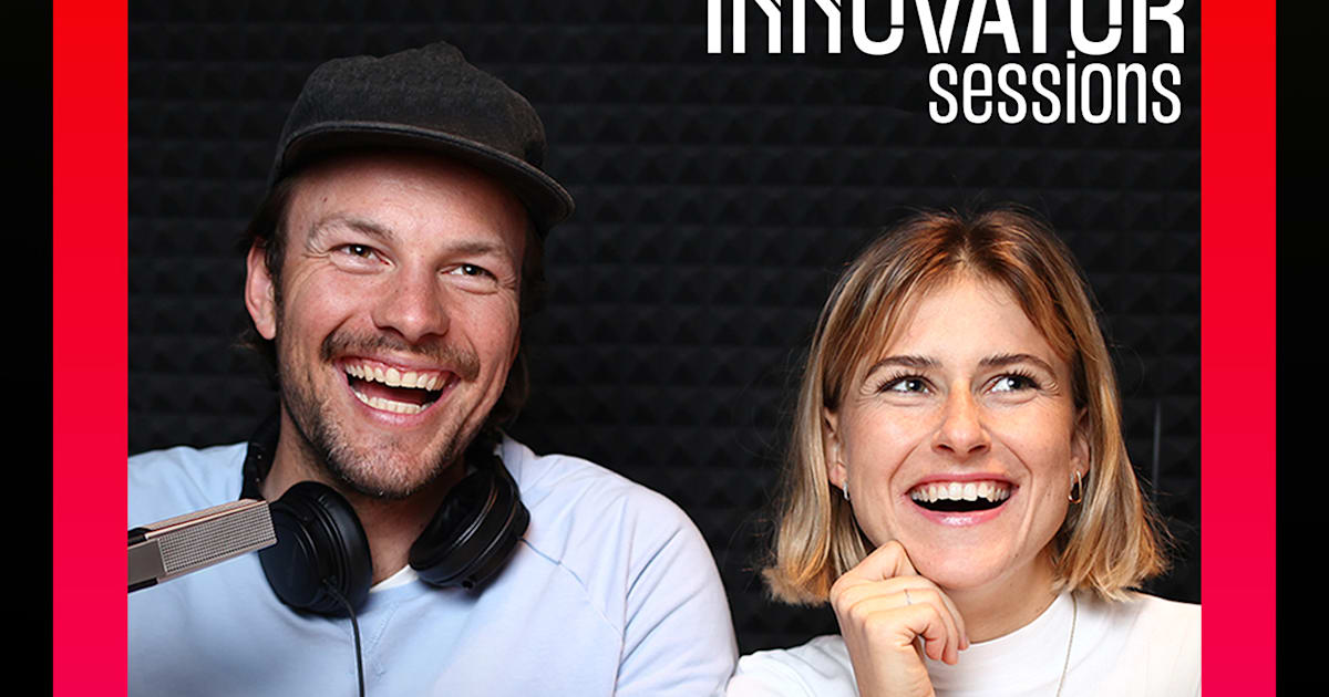 Jubiläumsfolge: Hosts Laura und Flemming im Podcast
