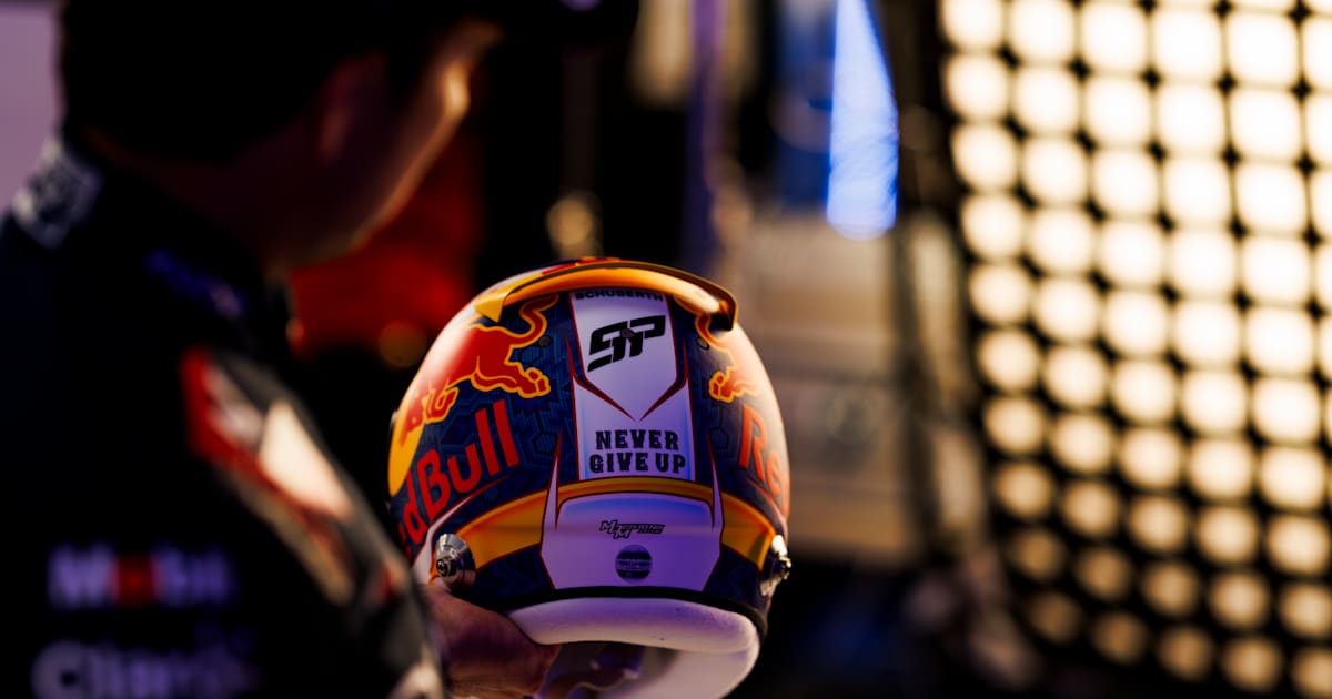 Checo Reveals His 2024 Helmet