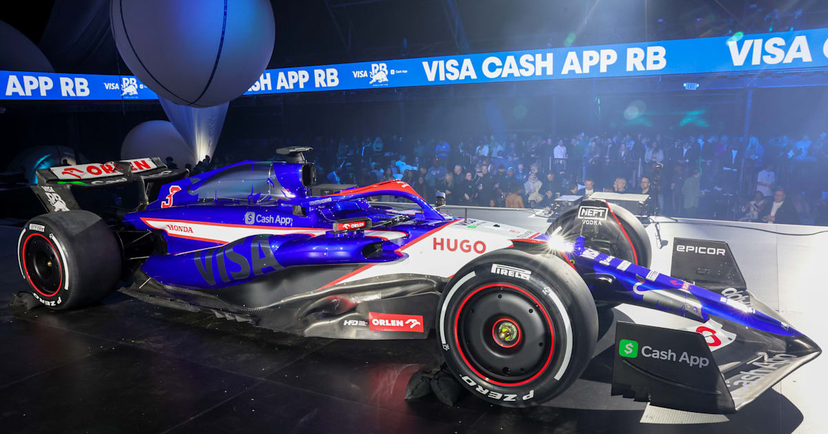 Olha aí o carro da Visa Cash App RB