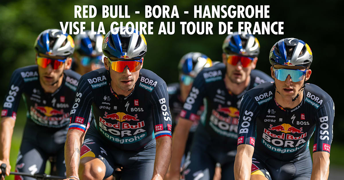 Tour de France Red Bull Bora hansgrohe vise la gloire