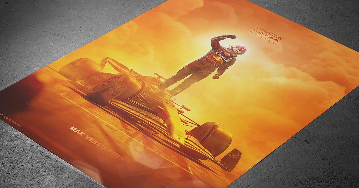 Max Verstappen Poster | Oracle Red Bull Racing