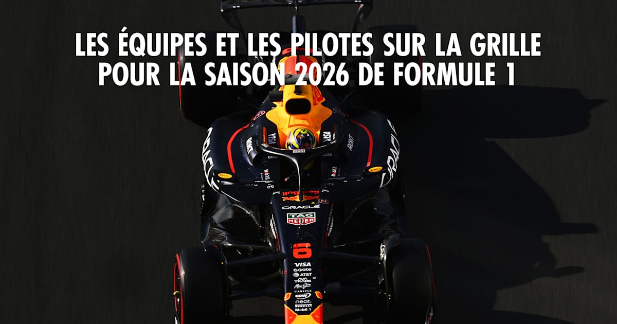 Formule 1 2026 : les équipes et les pilotes sur la grille