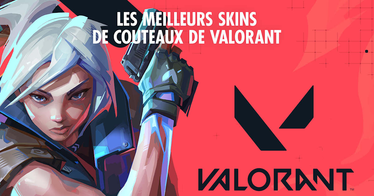 Réplique Couteau Valorant - Skin Jaune Gris Orange - Avec Support - Cadeau Gamer