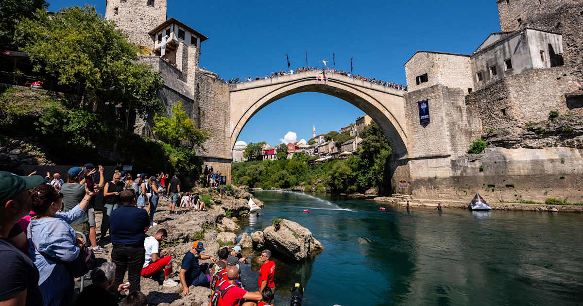 Red Bull Cliff Diving: Šta se događalo prvog dana u Mostaru?