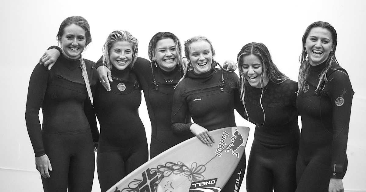 Friendly rivalries: The Super Six is the Fab Five of surfing