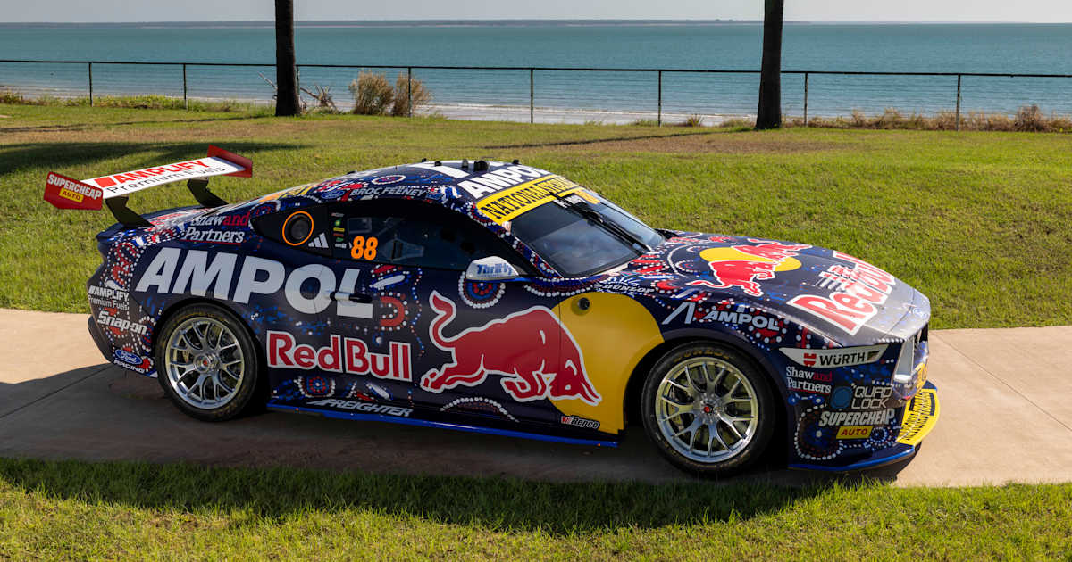The Story Behind Red Bull AMPOL Racing's Darwin Indigenous Livery