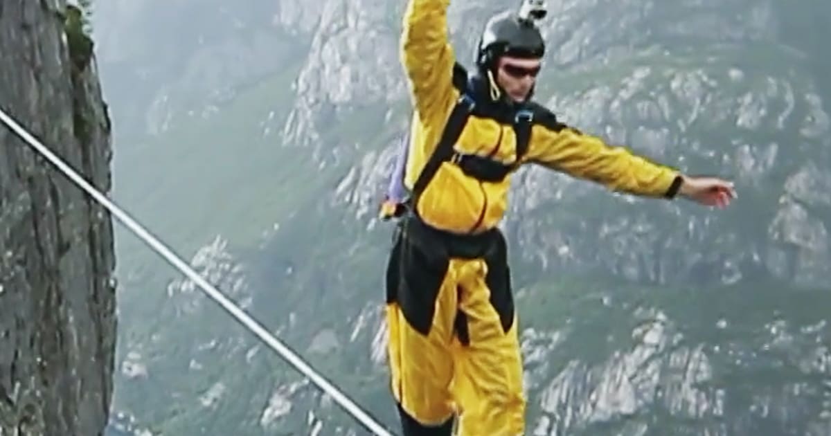 Ultimate Rush S2 E2: highlining and BASE jumping