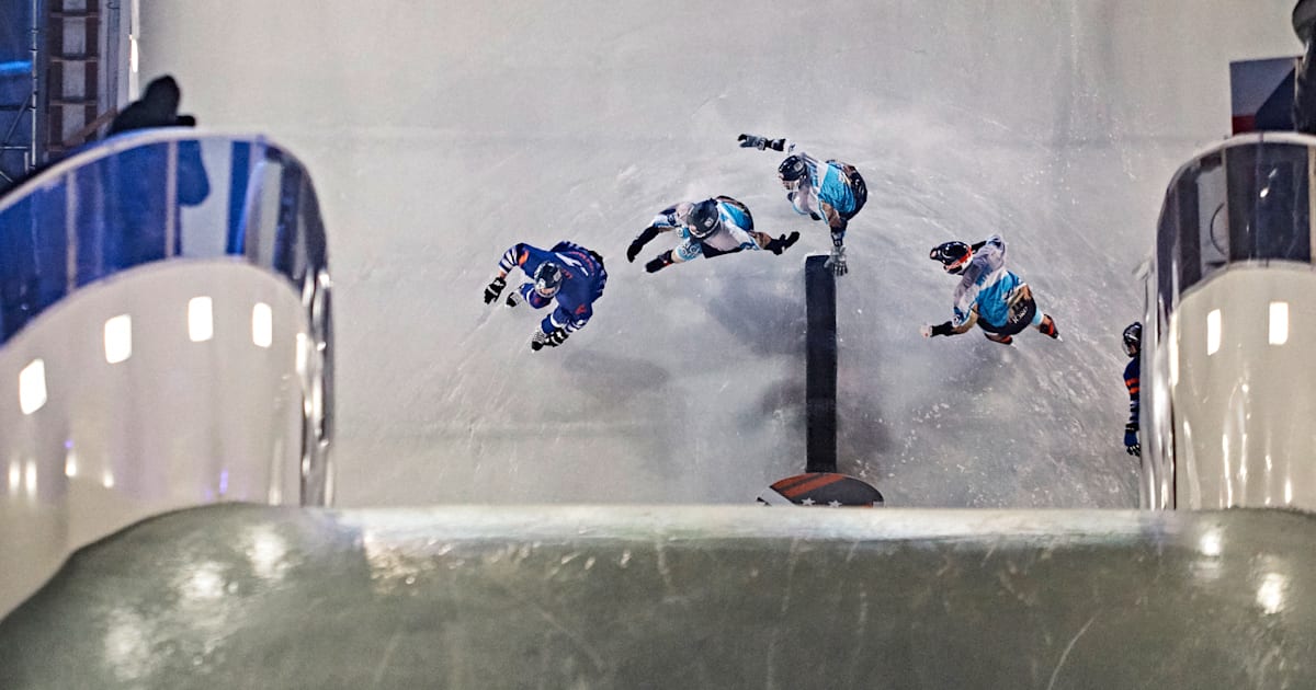 Inside Ice Cross Downhill
