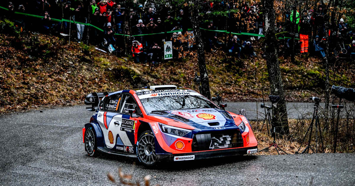 Monte-Carlo opens with Tänak on top in tricky shakedown