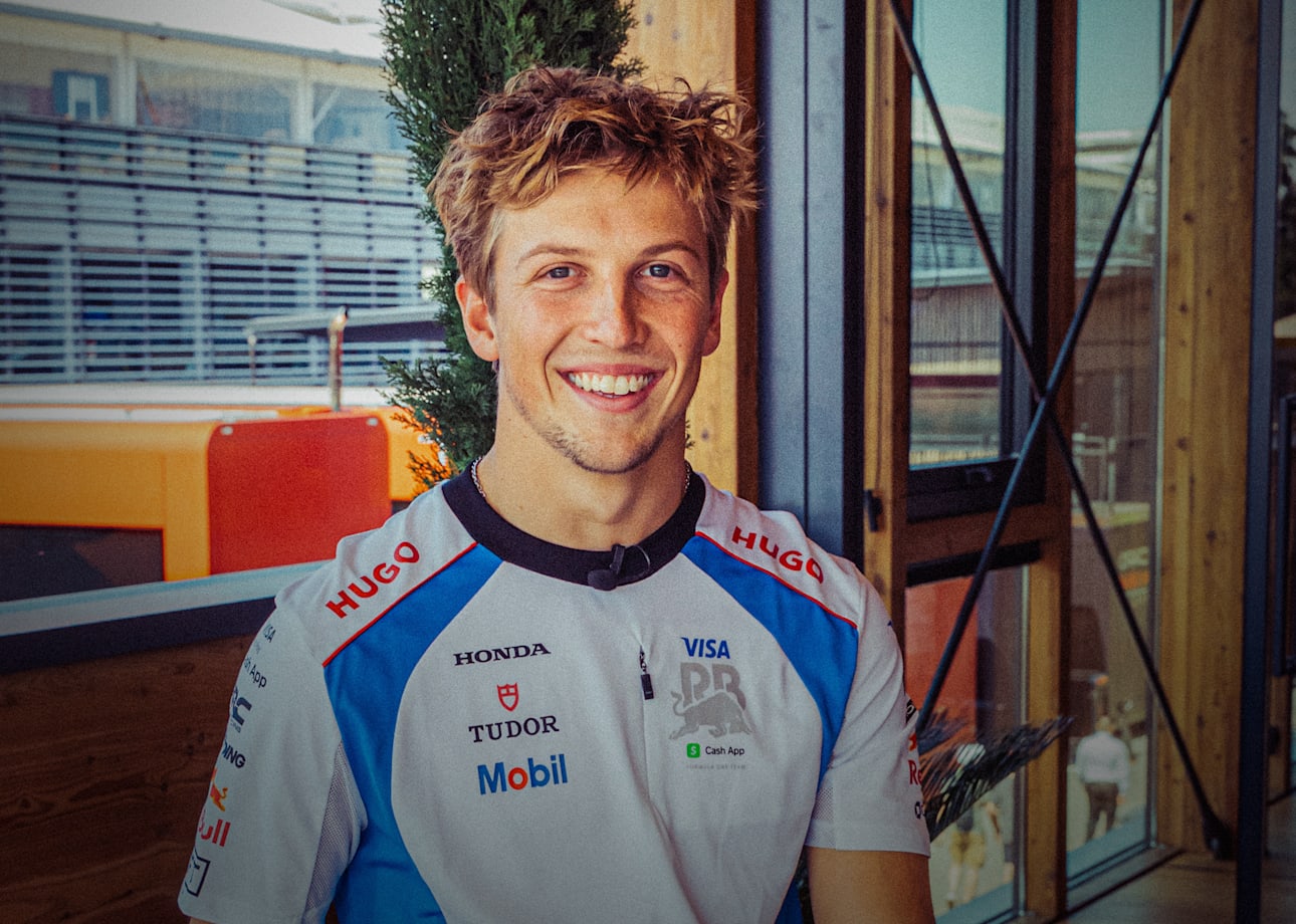 希少　サイン入り ヤング ドライバーズ プログラム レーサー　キャップ win-vcarb-merch-signed-by-liam