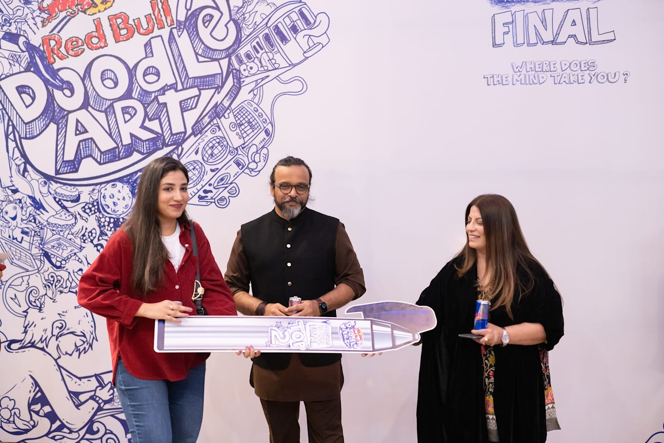 Red Bull Doodle Art Pakistan 2023 First Runner Up - Iqra Qureshi