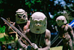 Asaro mud men in Papua New Guinea
