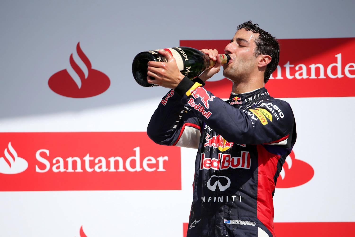 丹尼尔·里卡多 F1英国大奖赛 英菲尼迪红牛车队