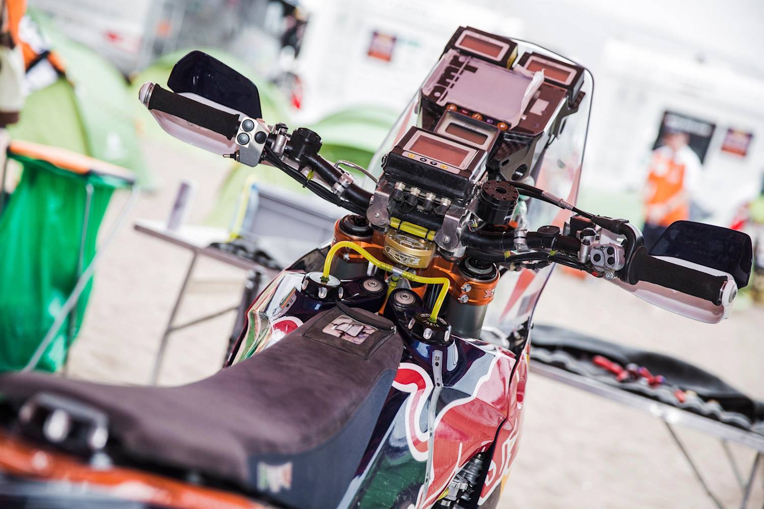 Dakar Rally KTM 450 Controls | Red Bull