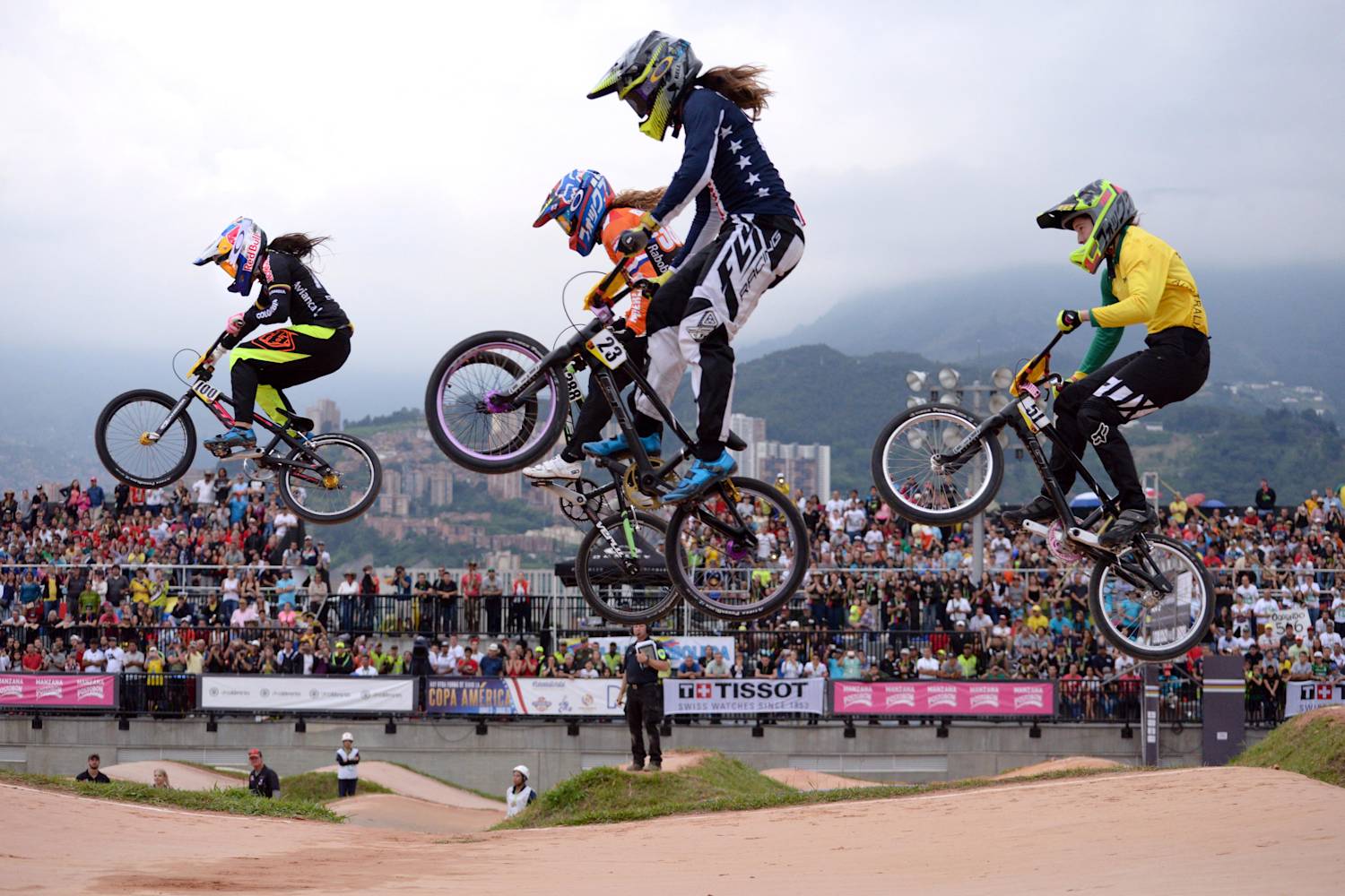 Mariana Pajon and Joris Daudet win the BMX Worlds 2016