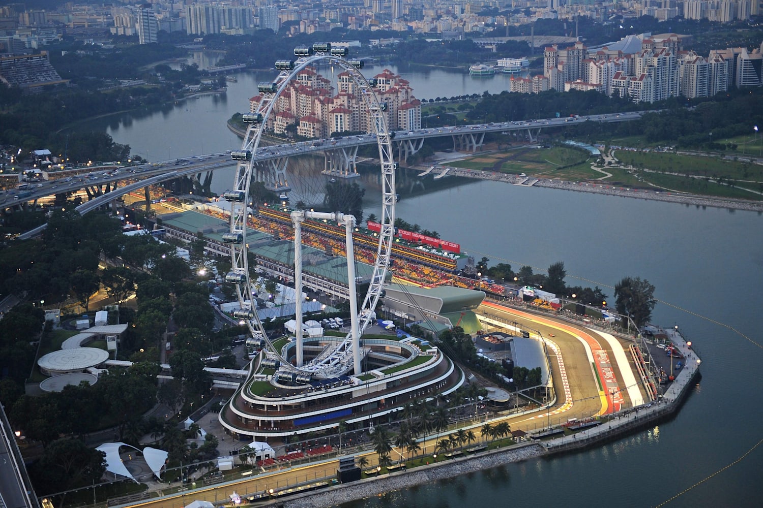 Die Rennstrecke In Singapur