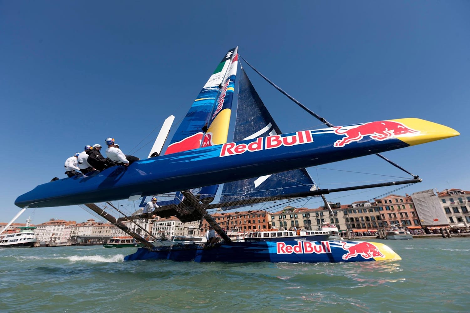 Red Bull launches into the Americas Cup