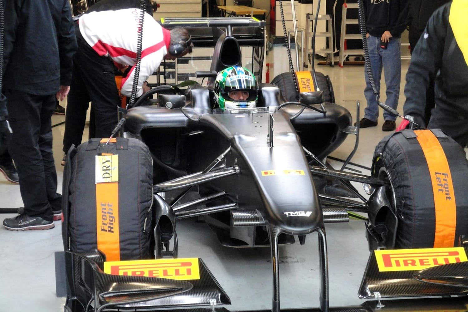 Video Driver Eye View Of Onboard An F1 Car