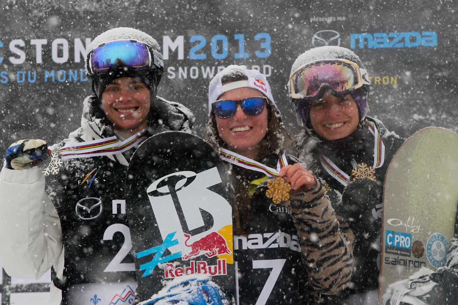 Arielle Gold und IPod neue HalfpipeWeltmeister