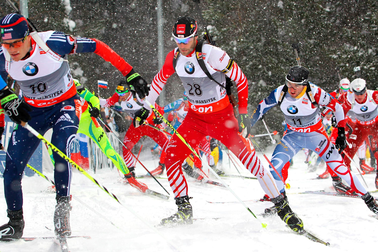 Biathlon: Austria win Ruhpolding replay