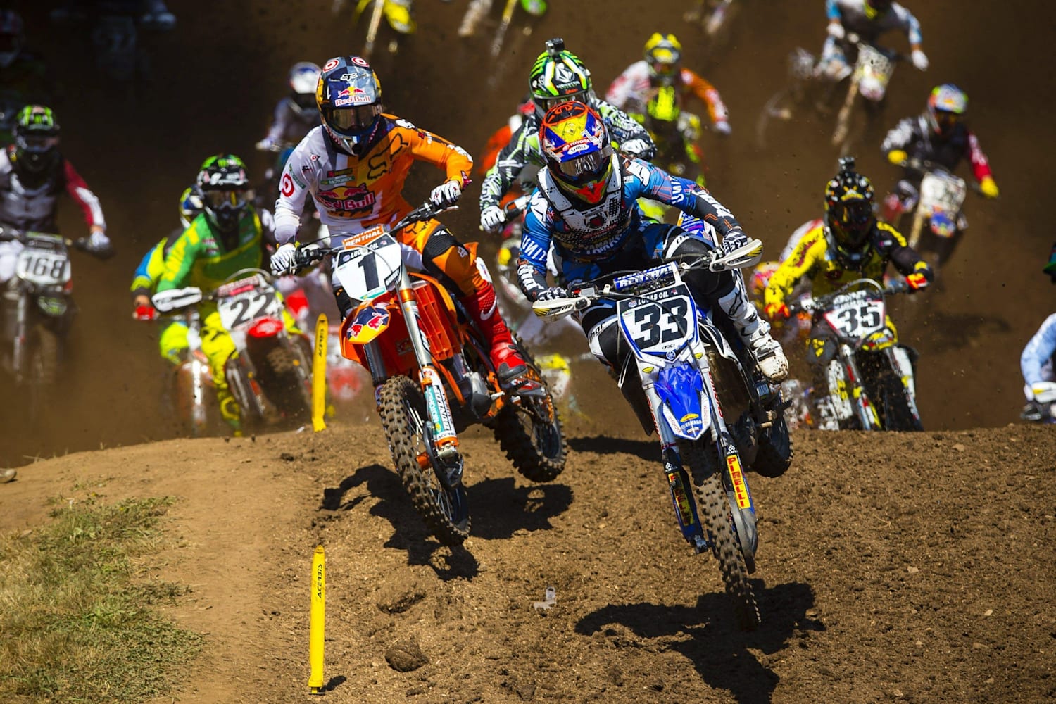 Dungey and Villopoto battle on at Washougal