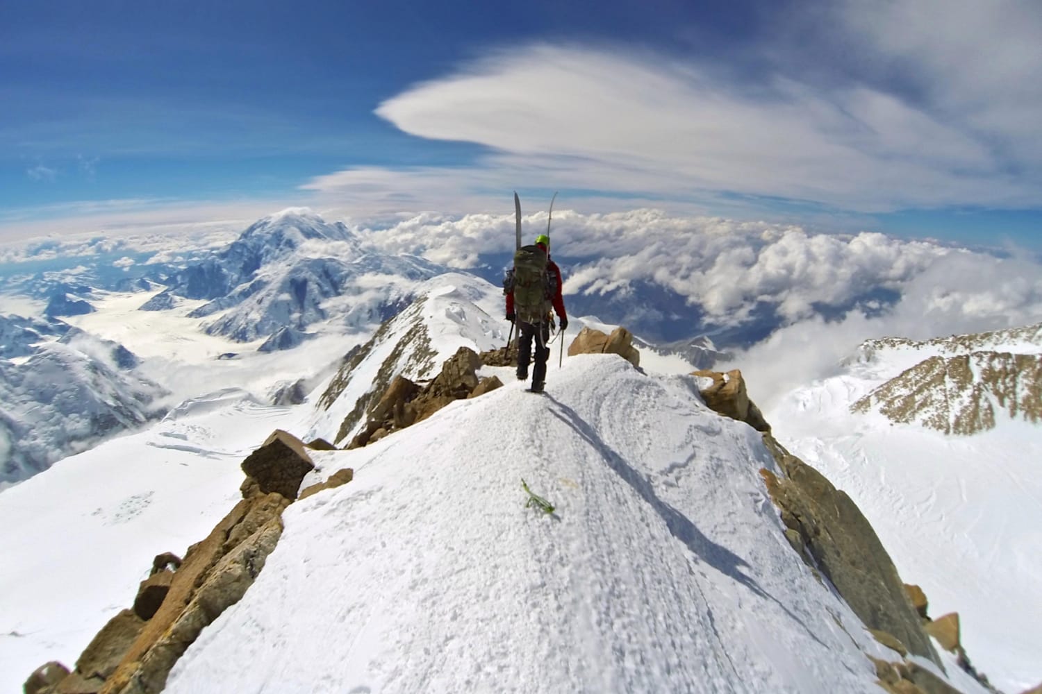 Photos a Denali summer ski vacation