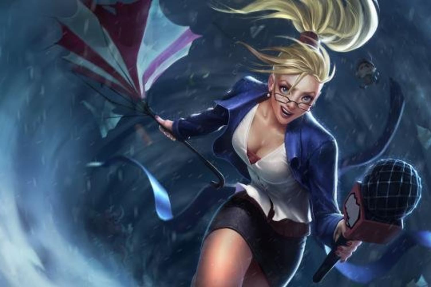 League Of Legends Janna Gets Stormy New Skin