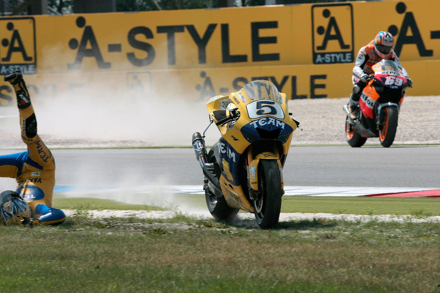 Watch 5 Terrifying MotoGP Crashes from Indy