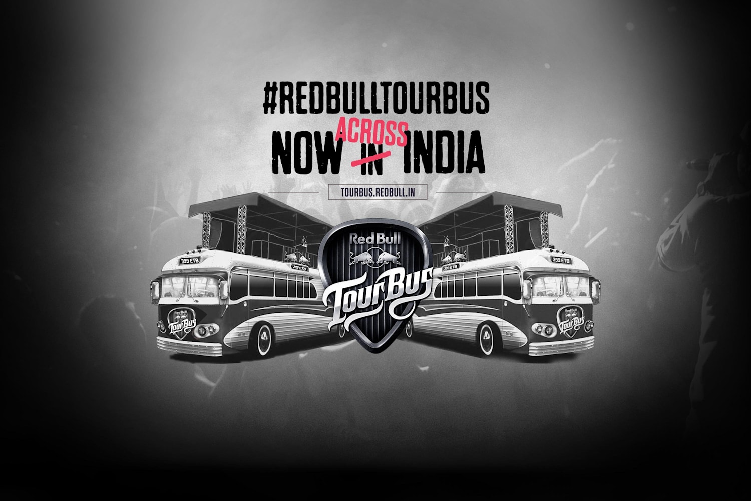 red bull tour bus india