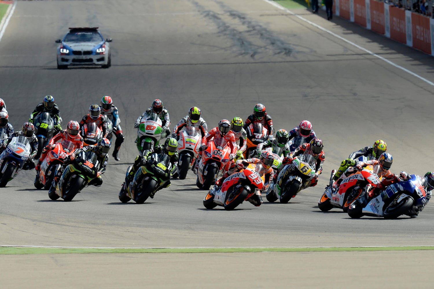 the 2014 motogp merry go round red bull