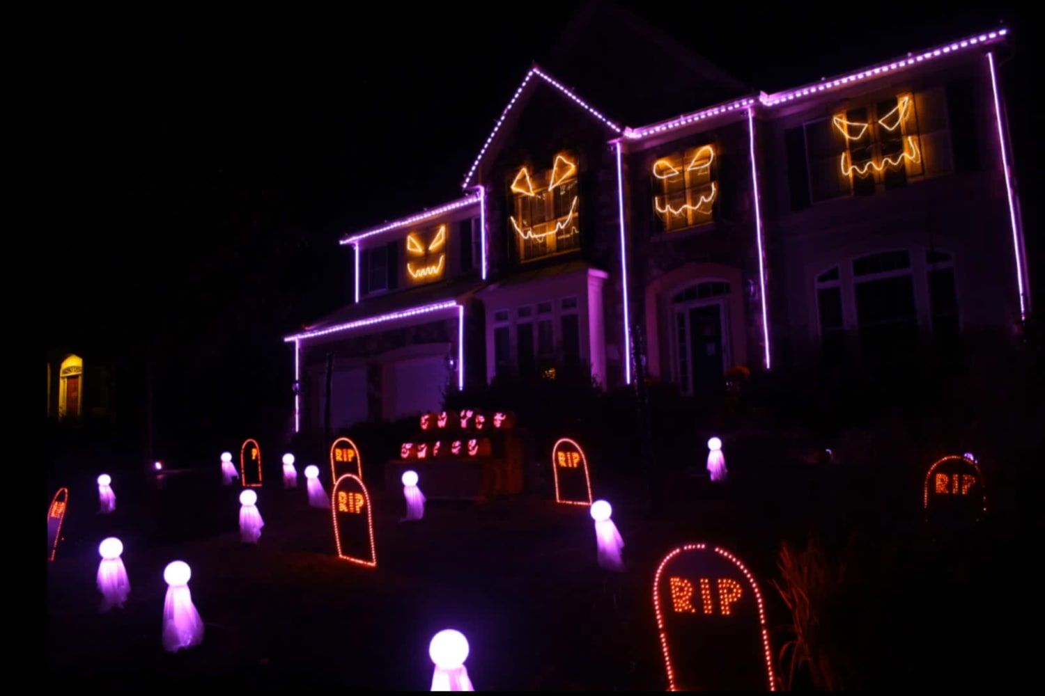 Omg Another Awolnation Halloween Light Show