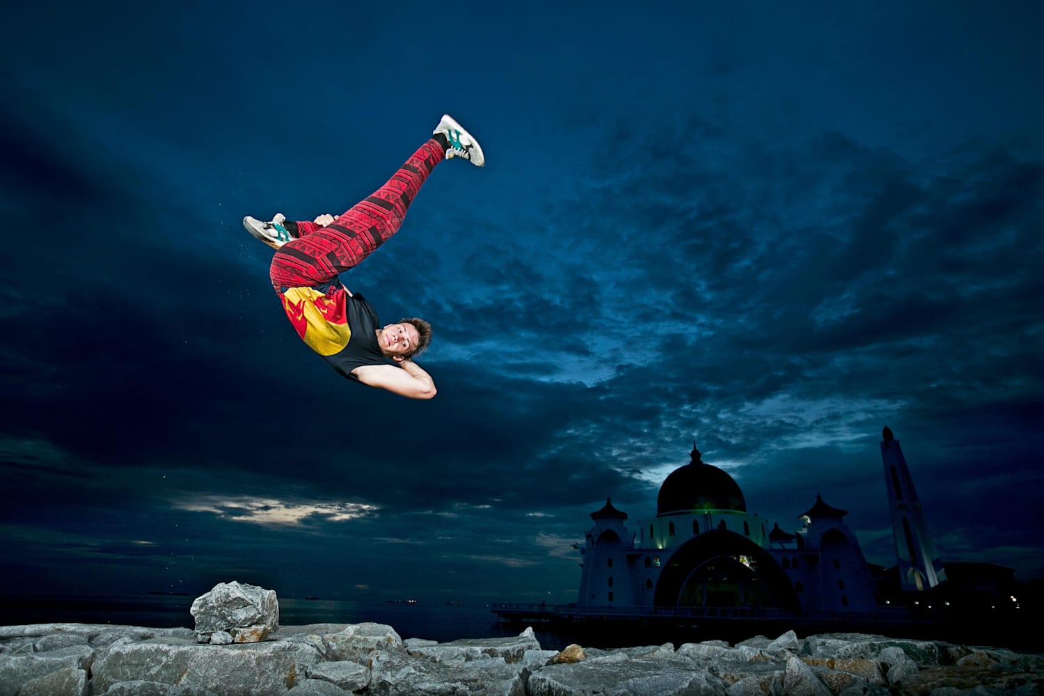 Jason Paul Freerunning In Malacca Malaysia Video 1432