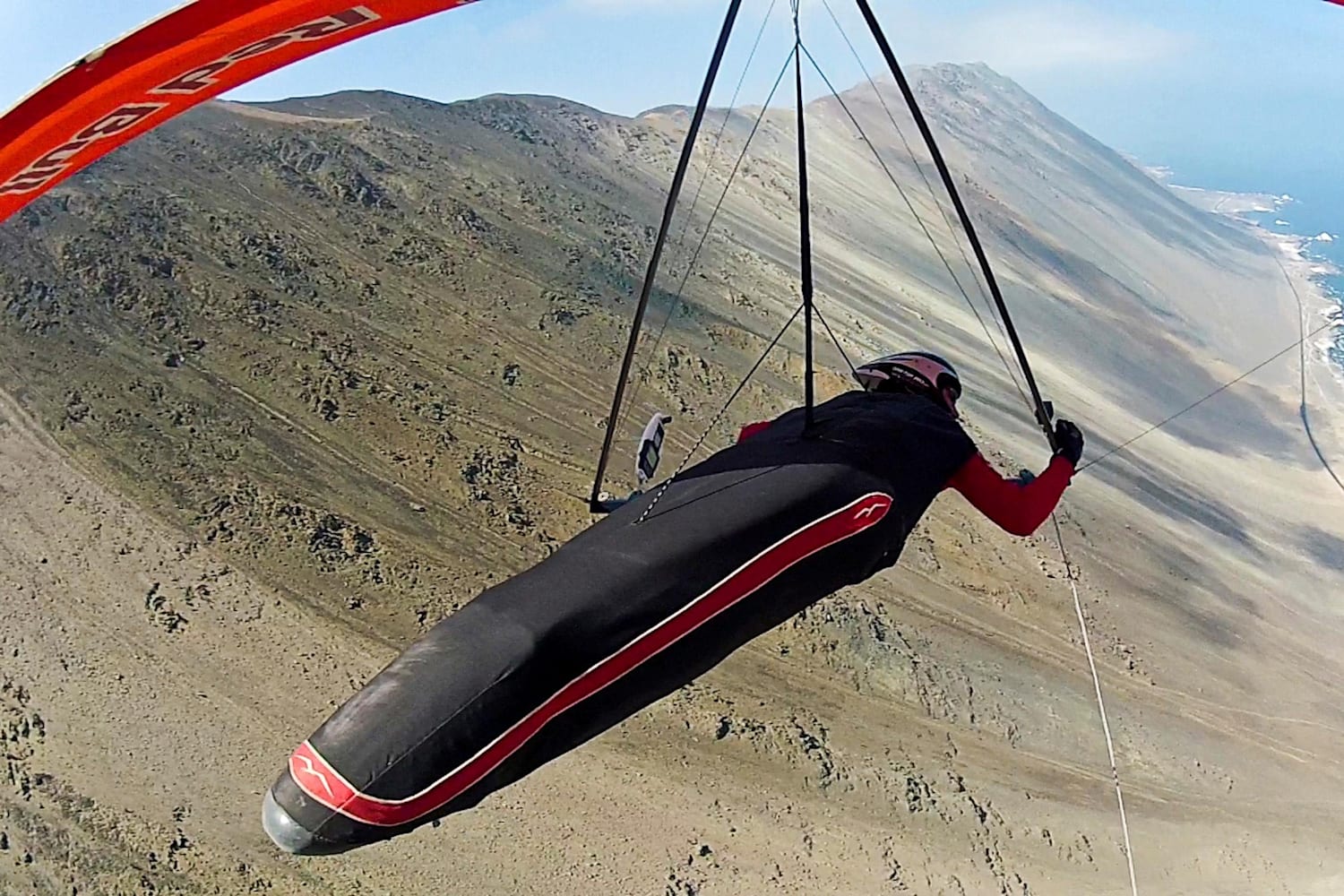 Weissenberger & Luidolt hang gliding world record video