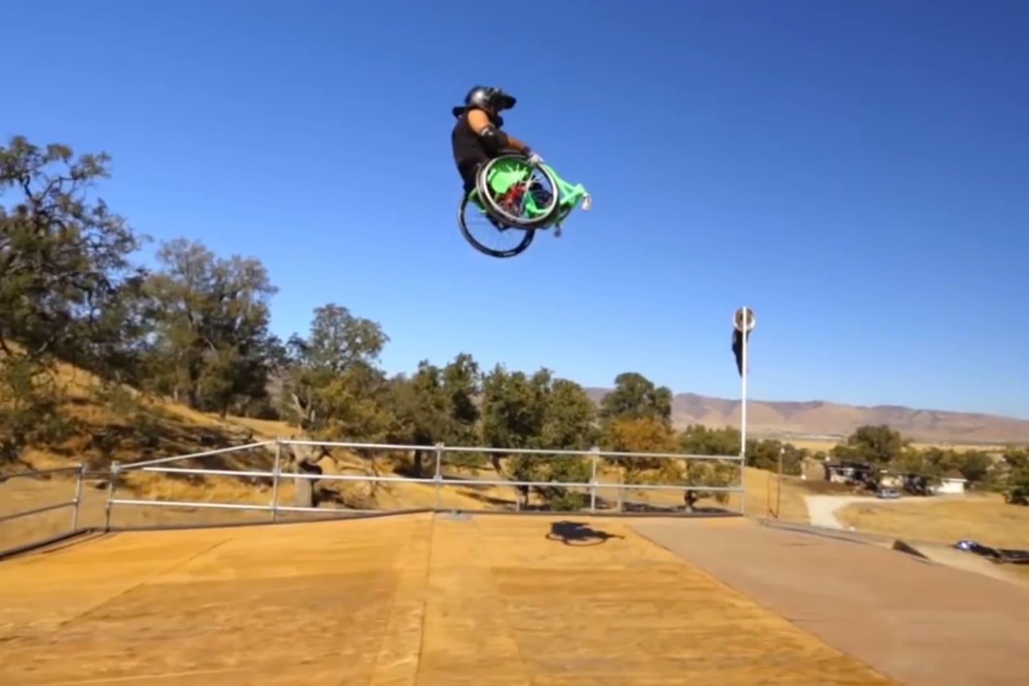 Watch Aaron Fotheringham Backflip a Wheelchair