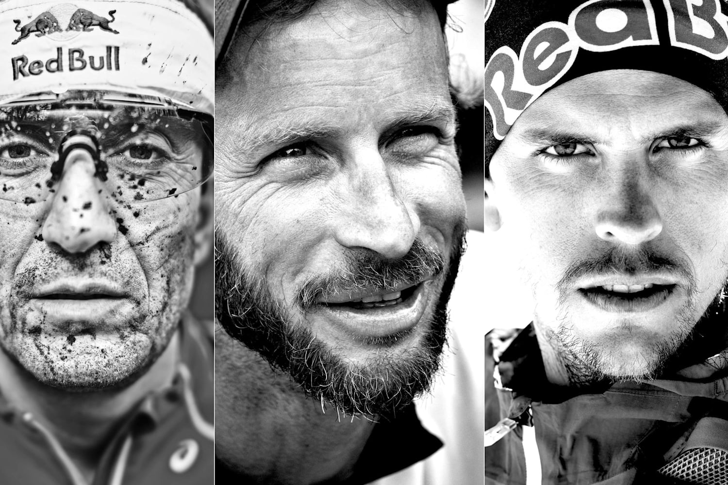 Faces: Ultrarunners Schiester, Meltzer and Sandes