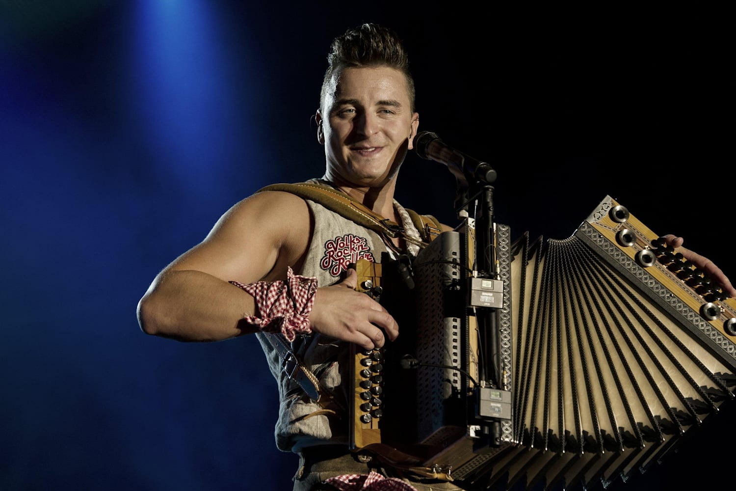 Formel 1 Andreas Gabalier singt die Bundeshymne