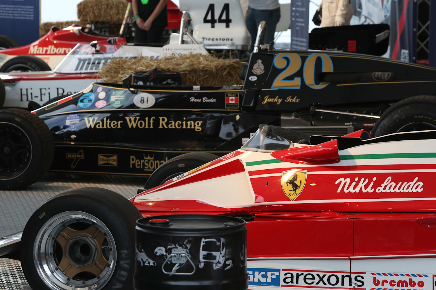 Austrian Drivers And Classic F1 Cars At Red Bull Ring