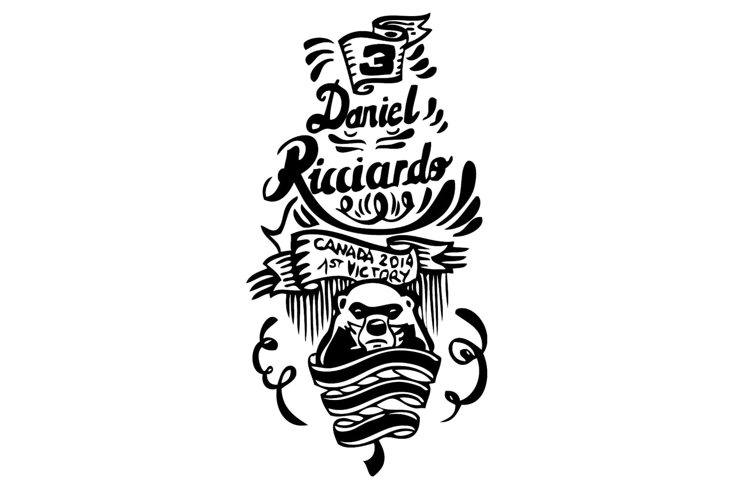 Mach Dir Dein Eigenes Daniel Ricciardo Tattoo