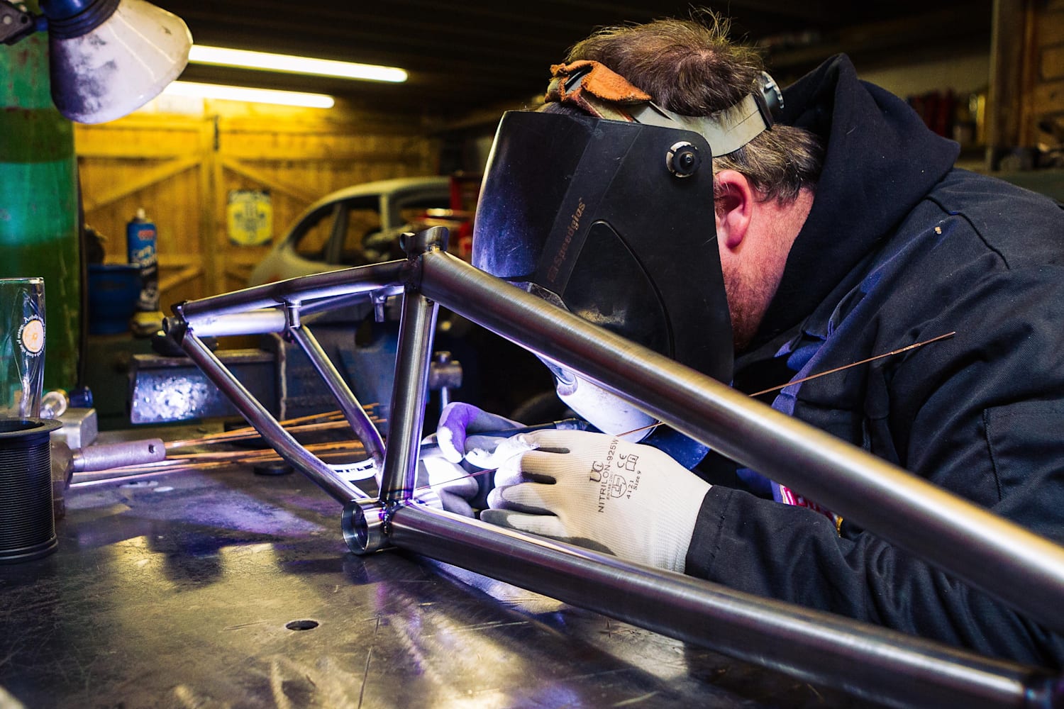How custom BMX bike frames are made The Metal Man