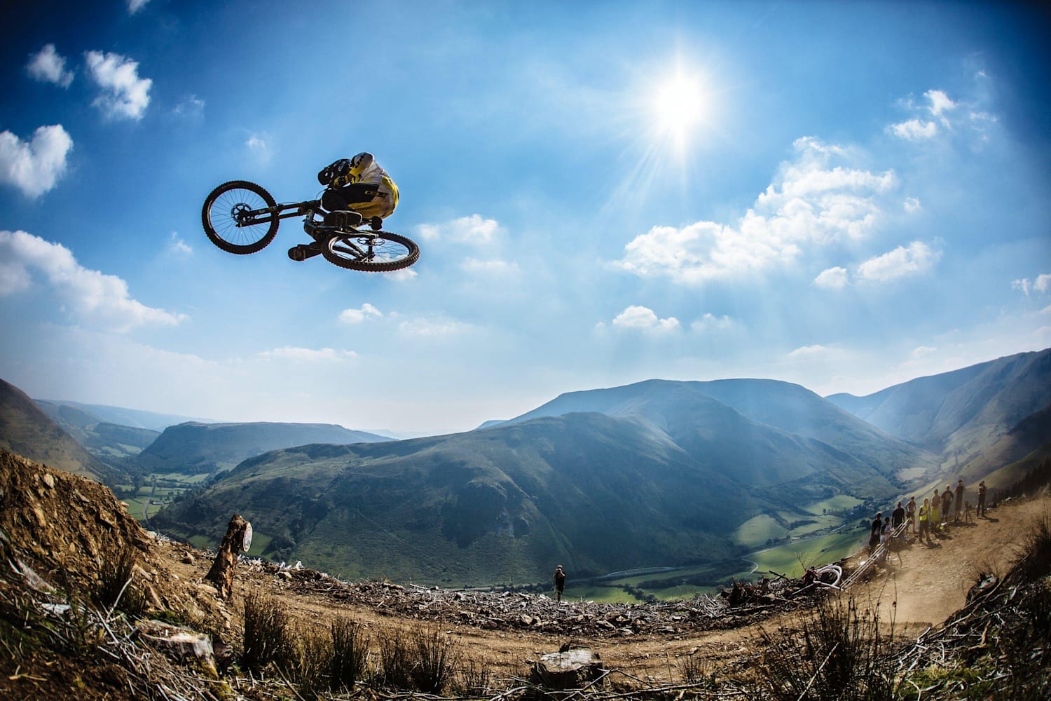 Red Bull Hardline POV Course Description