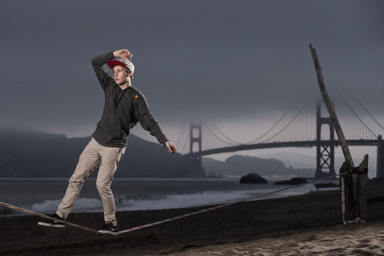 Slacklining Competition Red Bull Baylines