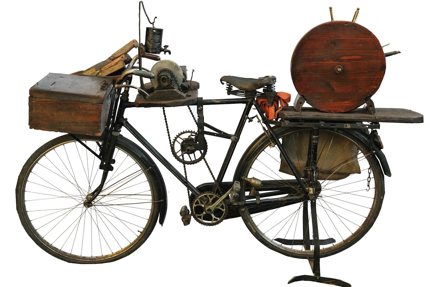 nei pedali della bicicletta