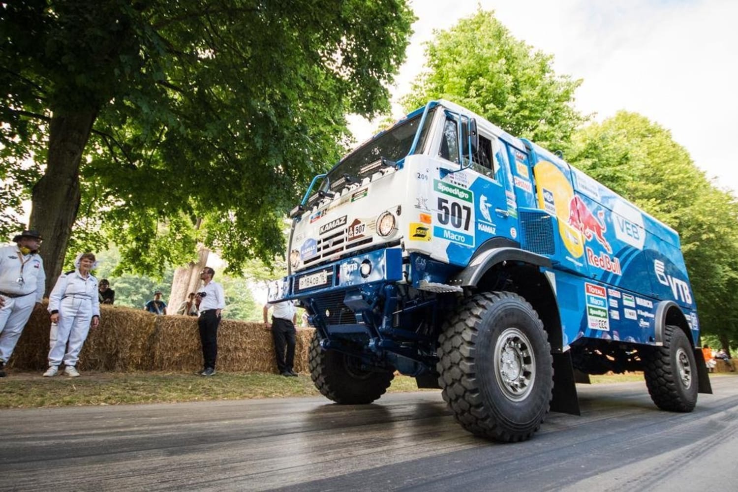 The KAMAZ-4326 at the 2015 Goodwood Festival of Speed