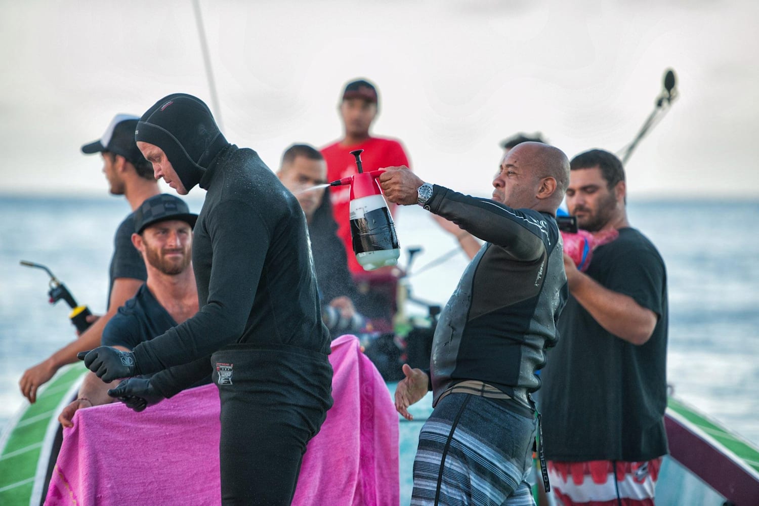 How Jamie O'Brien Surfed on Fire Riley Harper Q&A